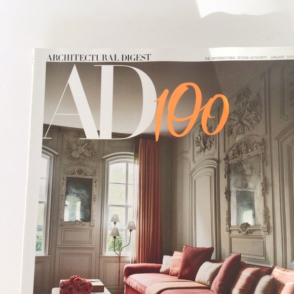 ARCHITECTURAL DIGEST TOP 100 DESIGNERS JANUARY 2024 MAGAZINE NWT - Picture 3 of 7